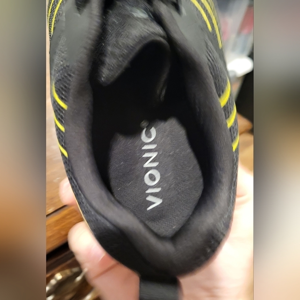 Vionic Women's Agile Ruvi Walking Sneaker Black Size 8.5 - Picture 5 of 9